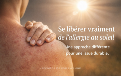 Allergie au soleil : un problème que l’on peut corriger durablement